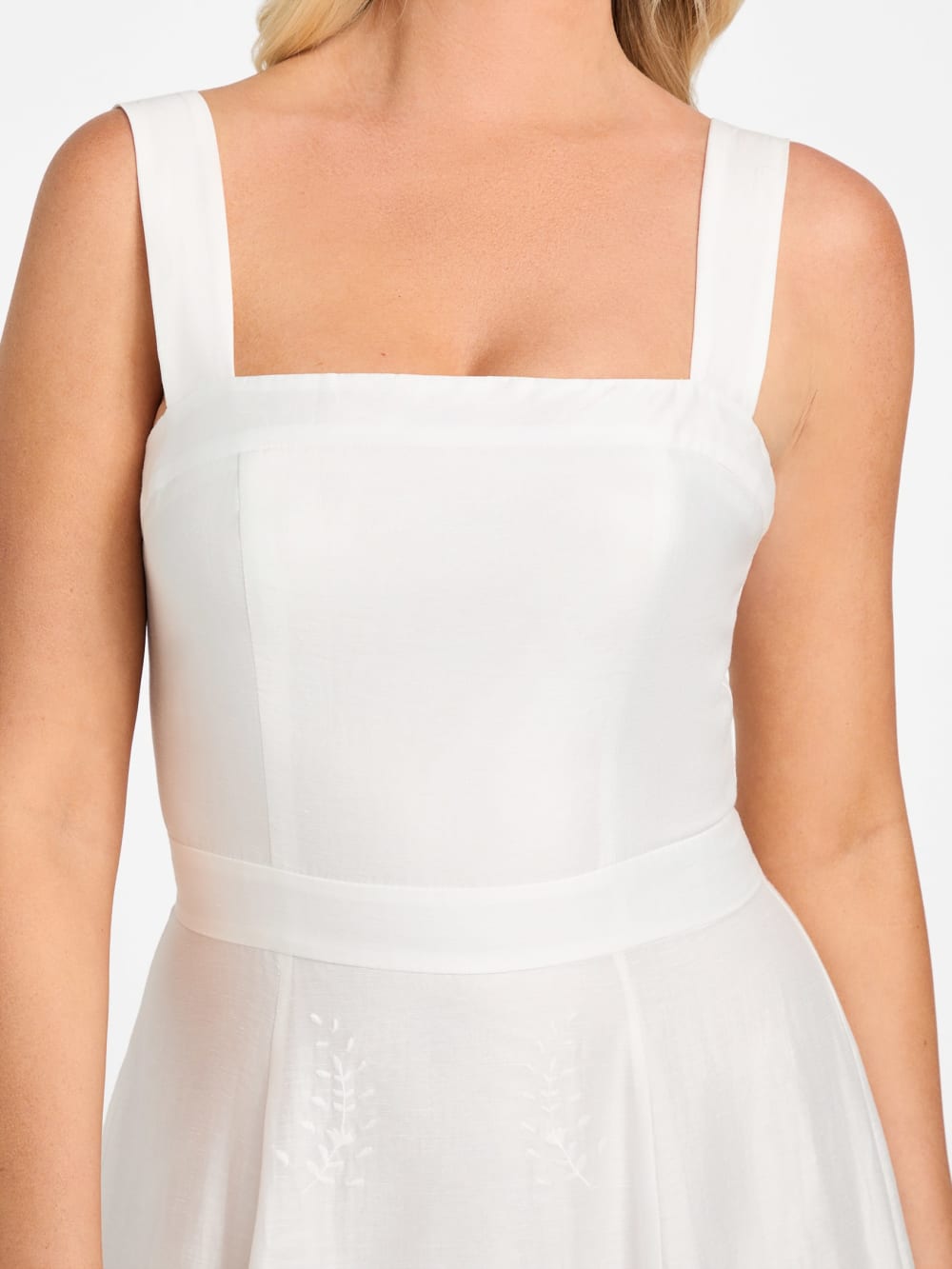 Eco Mindy Embroidered Midi Dress