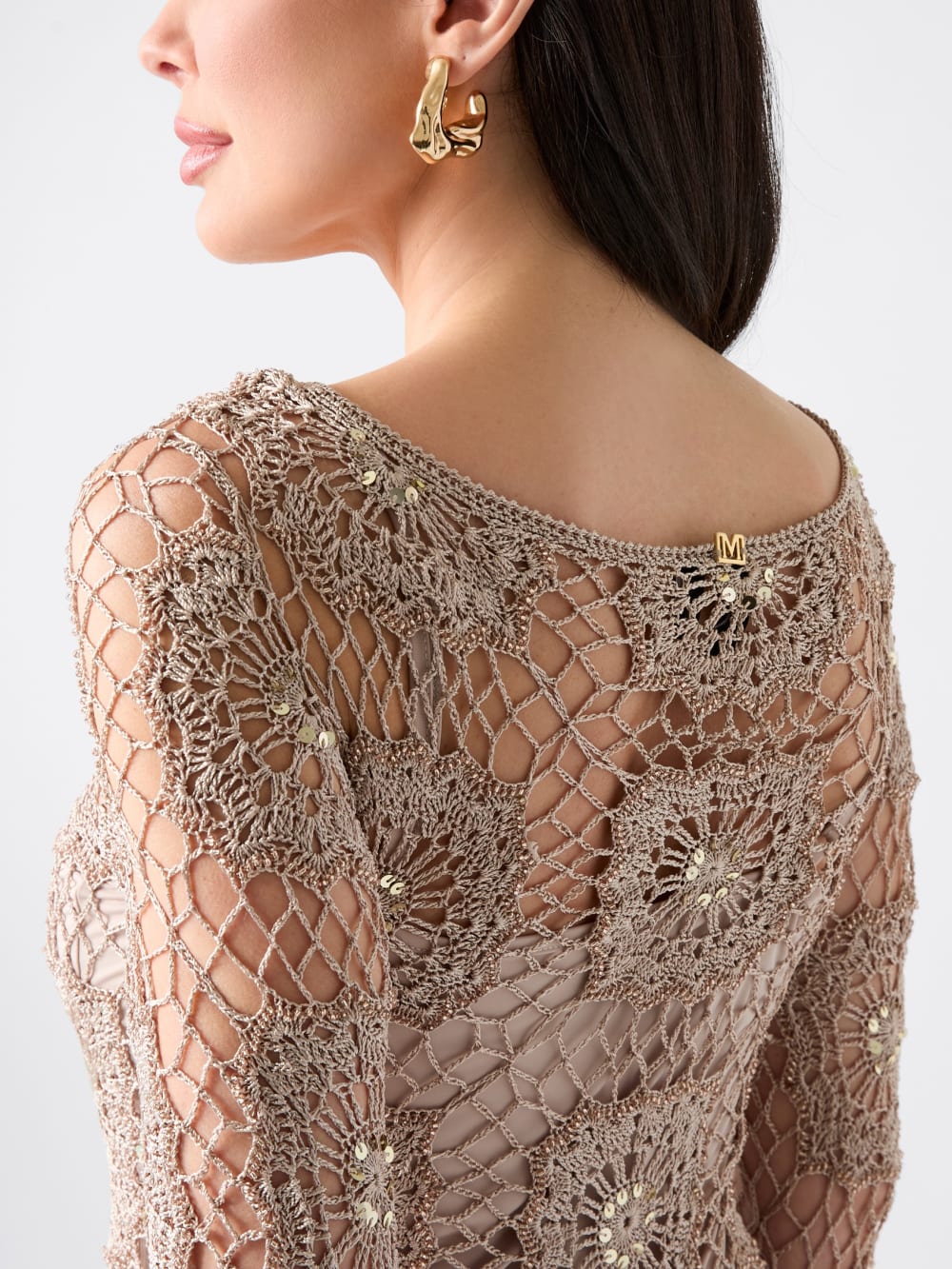 Charli Crochet Maxi Dress