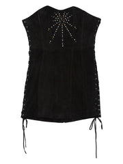 Lace-Up Bustier Dress