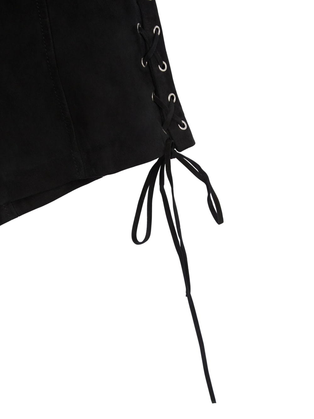 Lace-Up Bustier Dress
