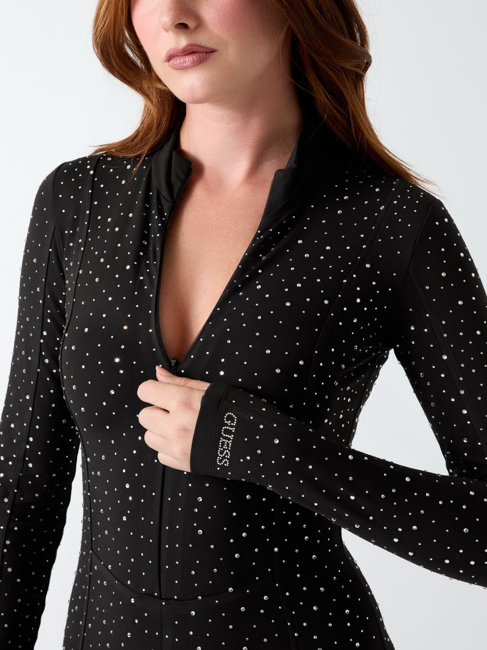Nati Rhinestone Ski Jumpsuit