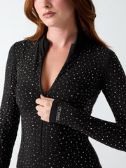 Nati Rhinestone Ski Jumpsuit