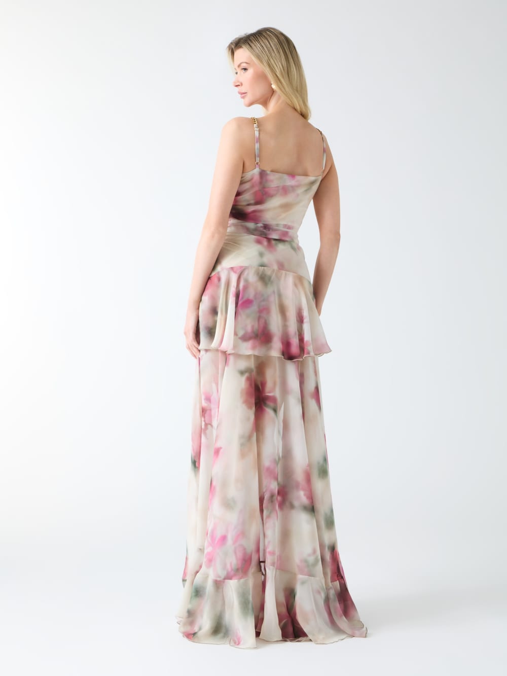 Eco Kendall Printed High-Low Dress