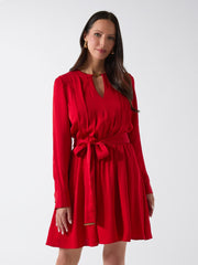 Anita Keyhole Belted Dress