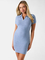 Wool blend dress