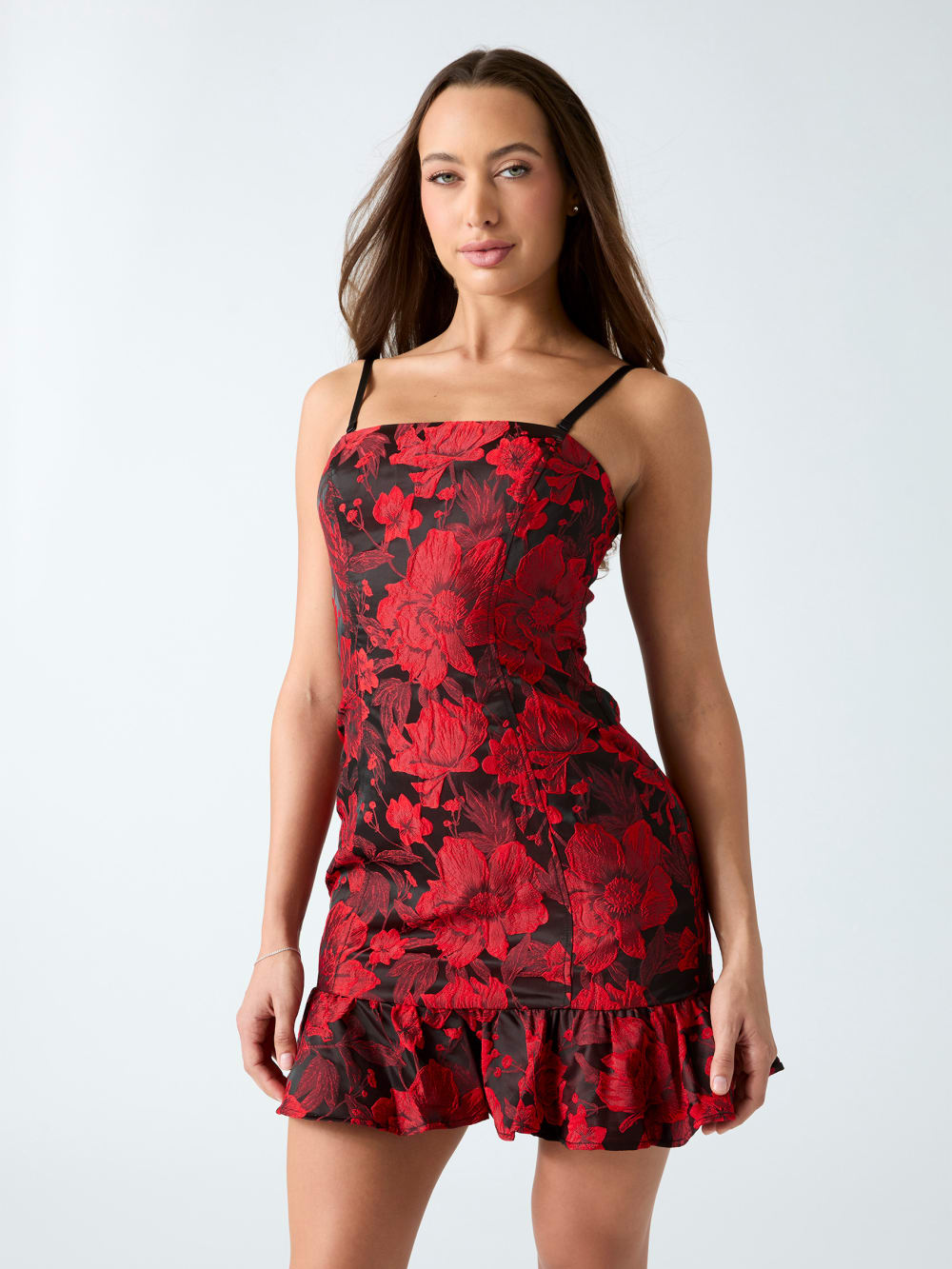 Floral mini dress