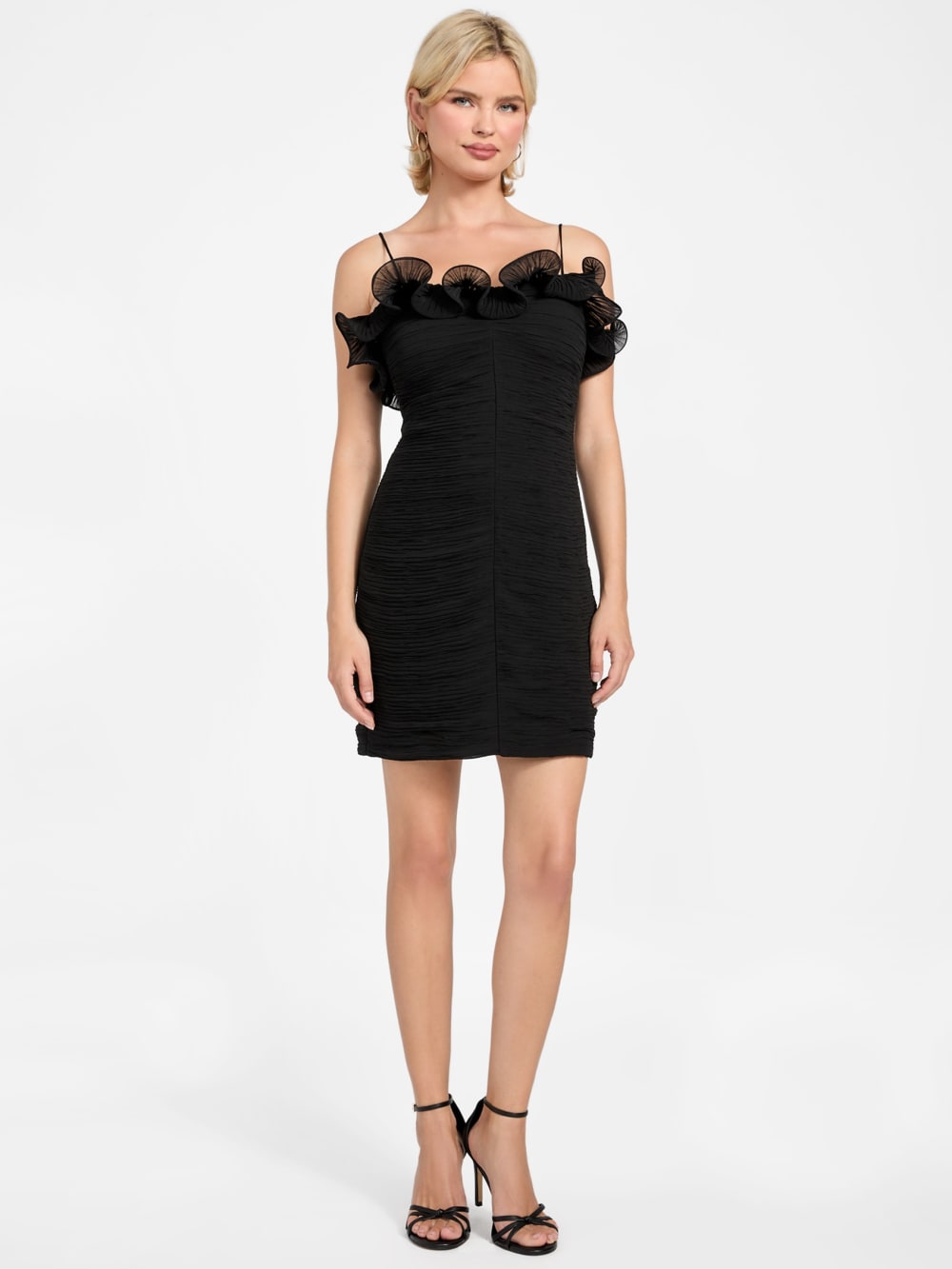 Chiffon mini dress