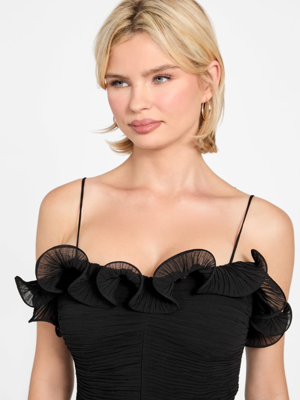 Chiffon mini dress