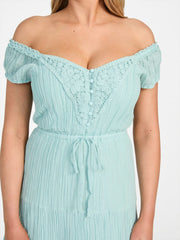Eco Ciel Gauze Dress