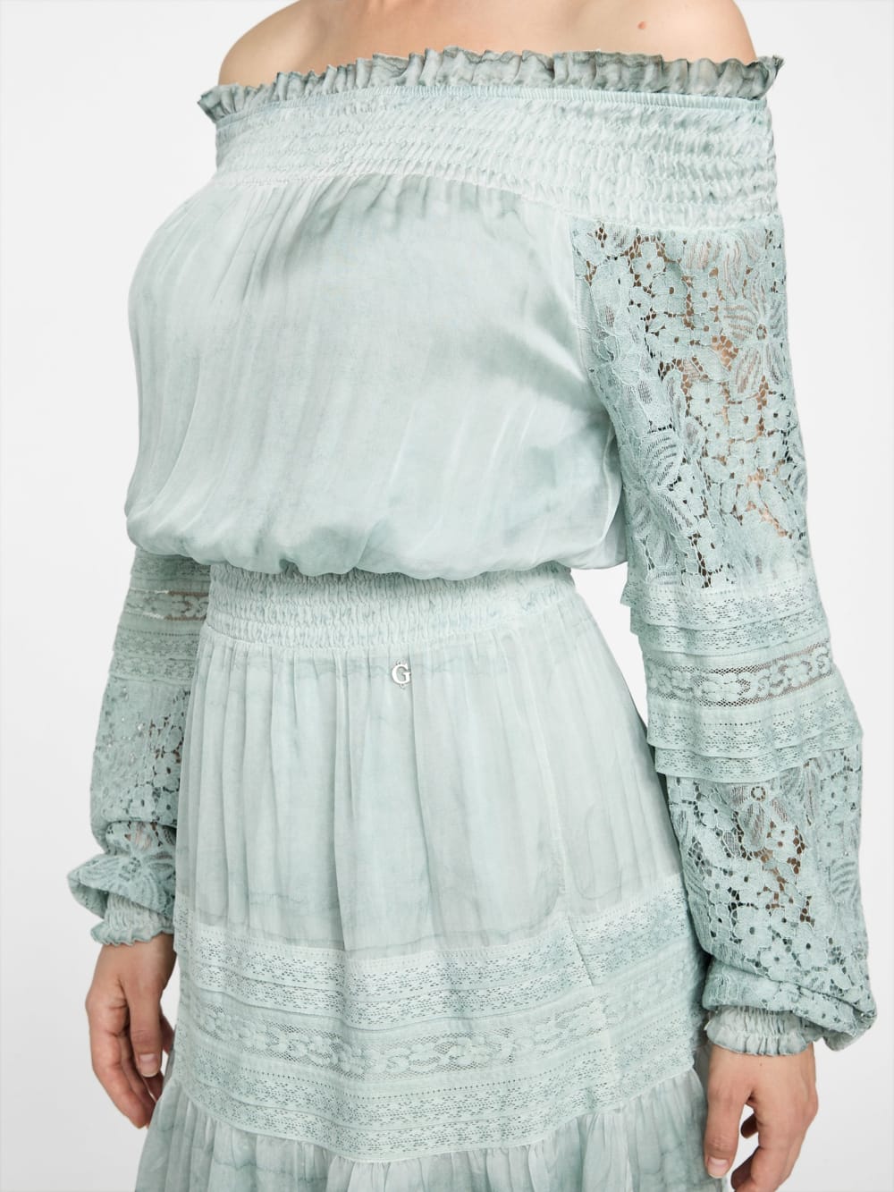 Audrey Off-the-Shoulder Mini Dress
