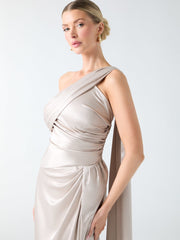 Aretha Satin Gown