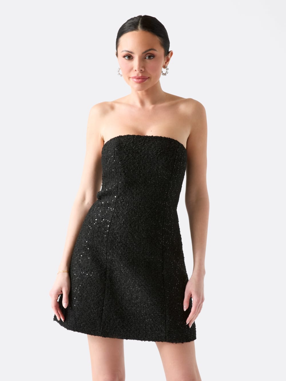 Boucl  Away Sequin Dress