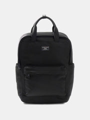 Logo patch backpack