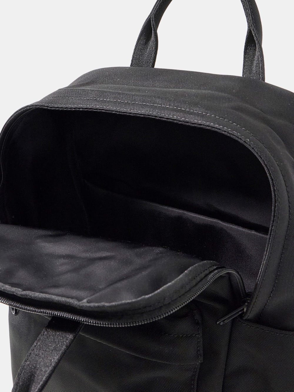 Logo patch backpack