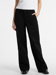 Utility Wide-Leg Jeans