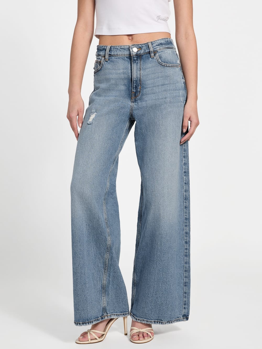 Eco Bellflower Wide-Leg Jeans
