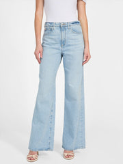 Wide Leg Denim Jeans