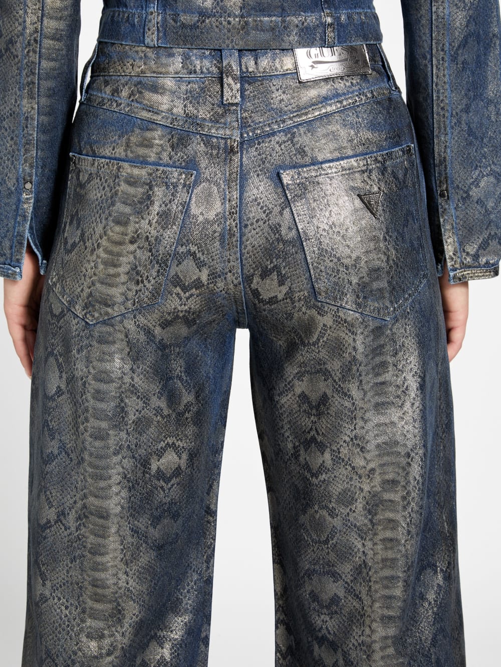Bellflower Snakeskin Jeans