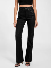 Eco Coated Sexy Flare Jeans