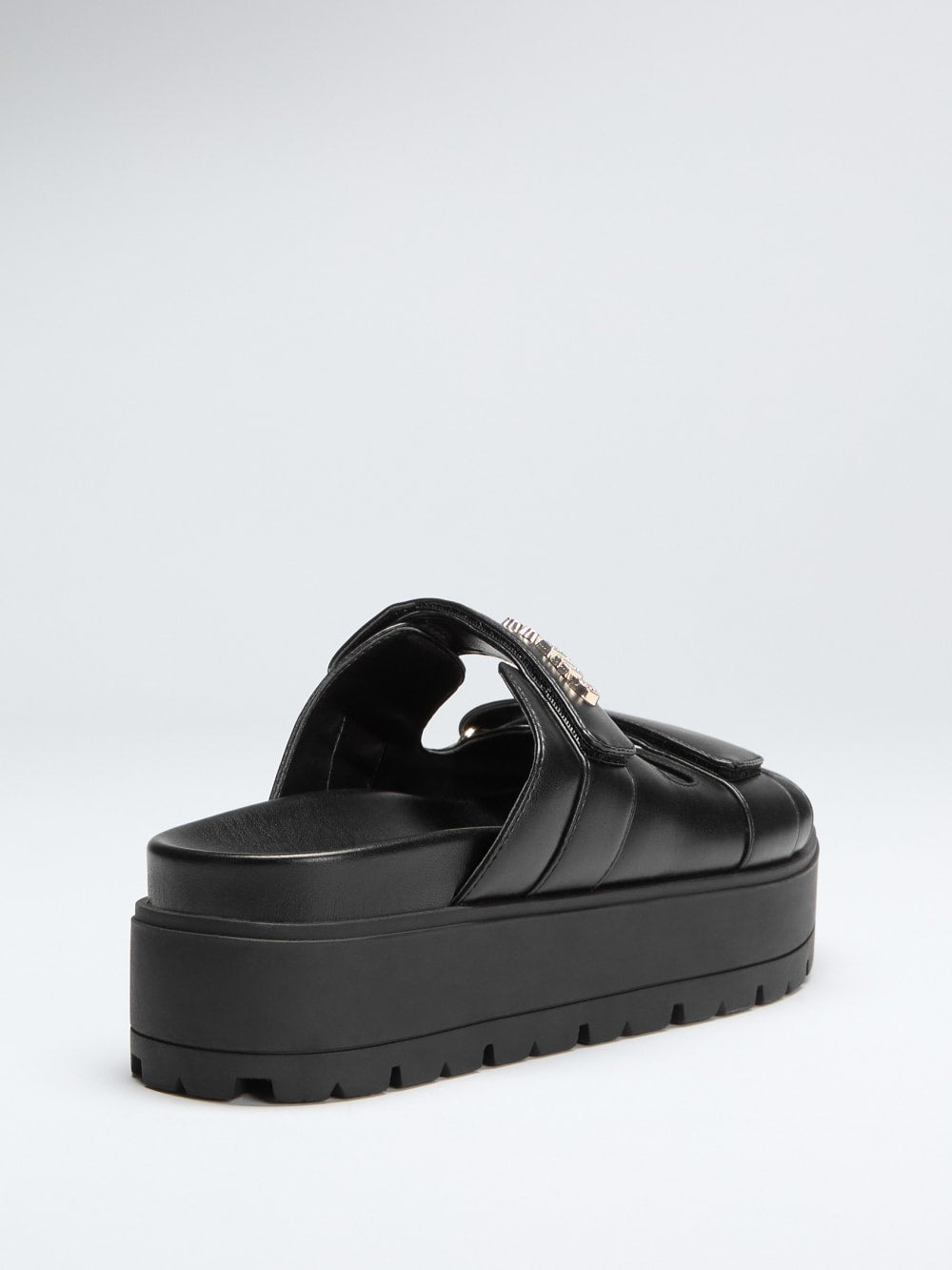 Fasten Genuine Leather Sandal