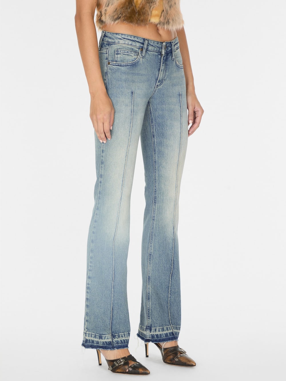 flare denim pant