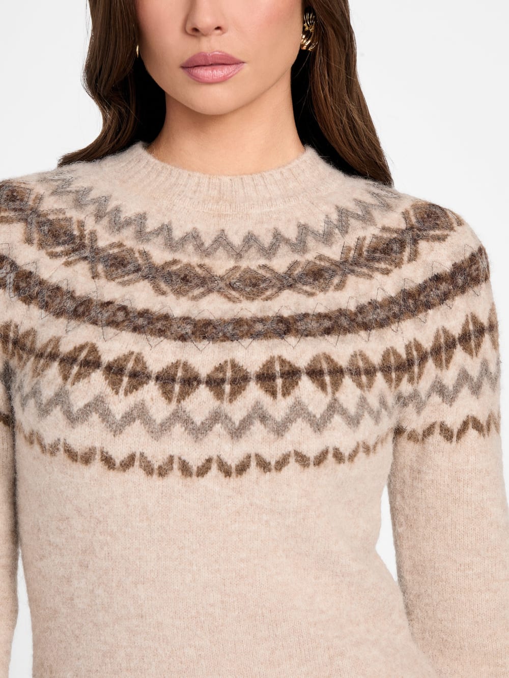 Akilah Jacquard Sweater Dress