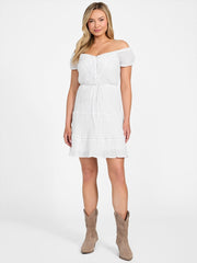 Eco Ciel Gauze Dress
