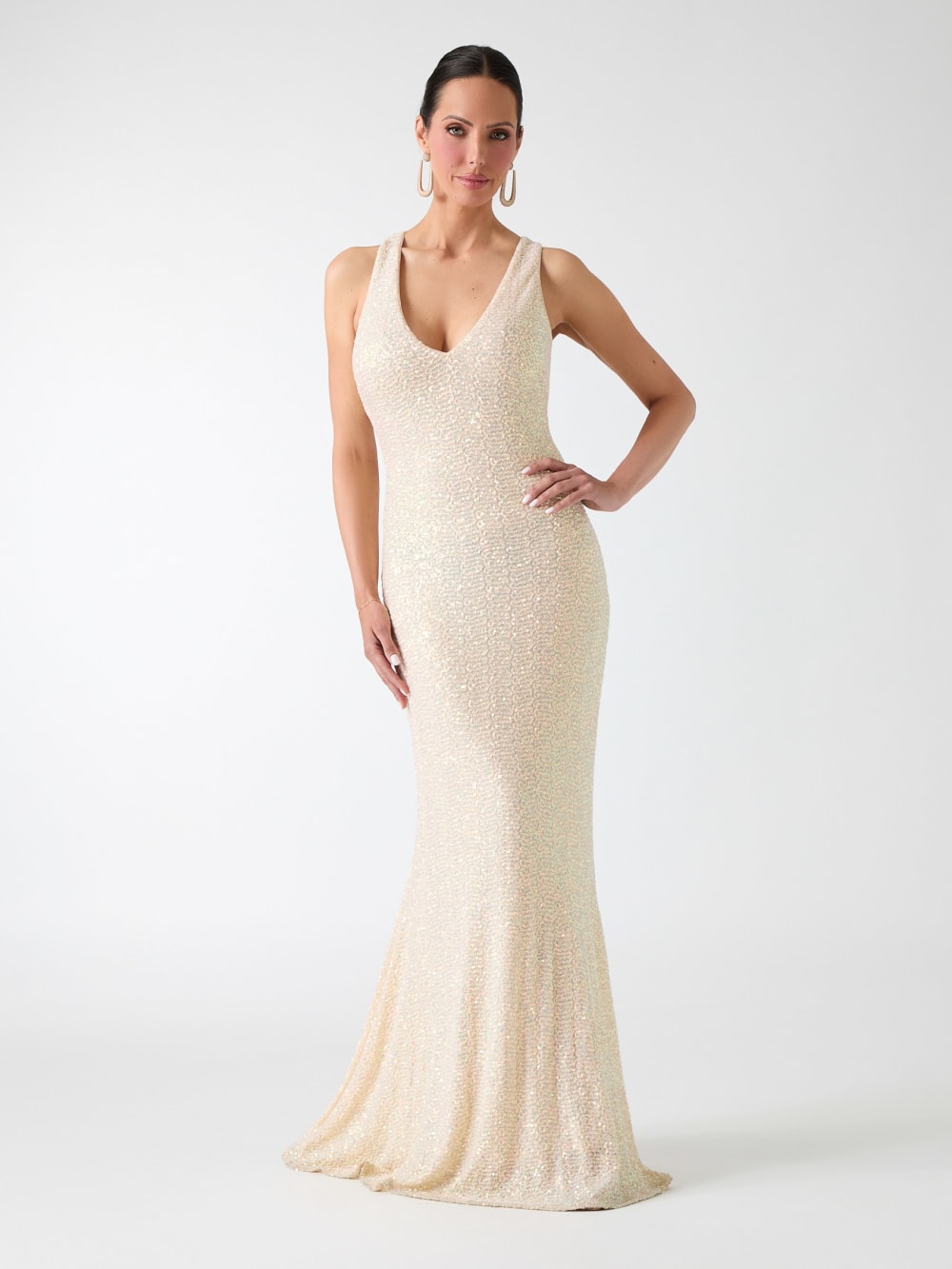 Meldon Sequins Maxi Gown