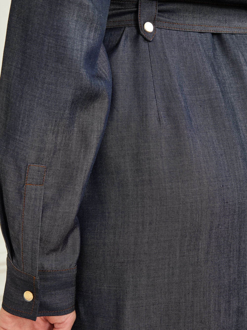Eco Carla Safari Denim Dress