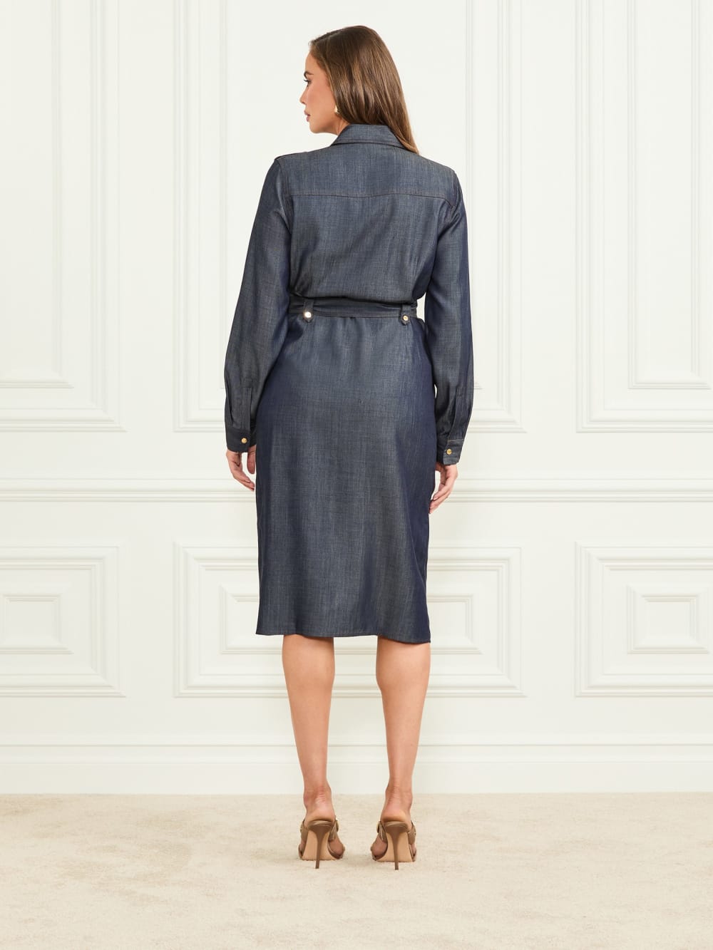 Eco Carla Safari Denim Dress