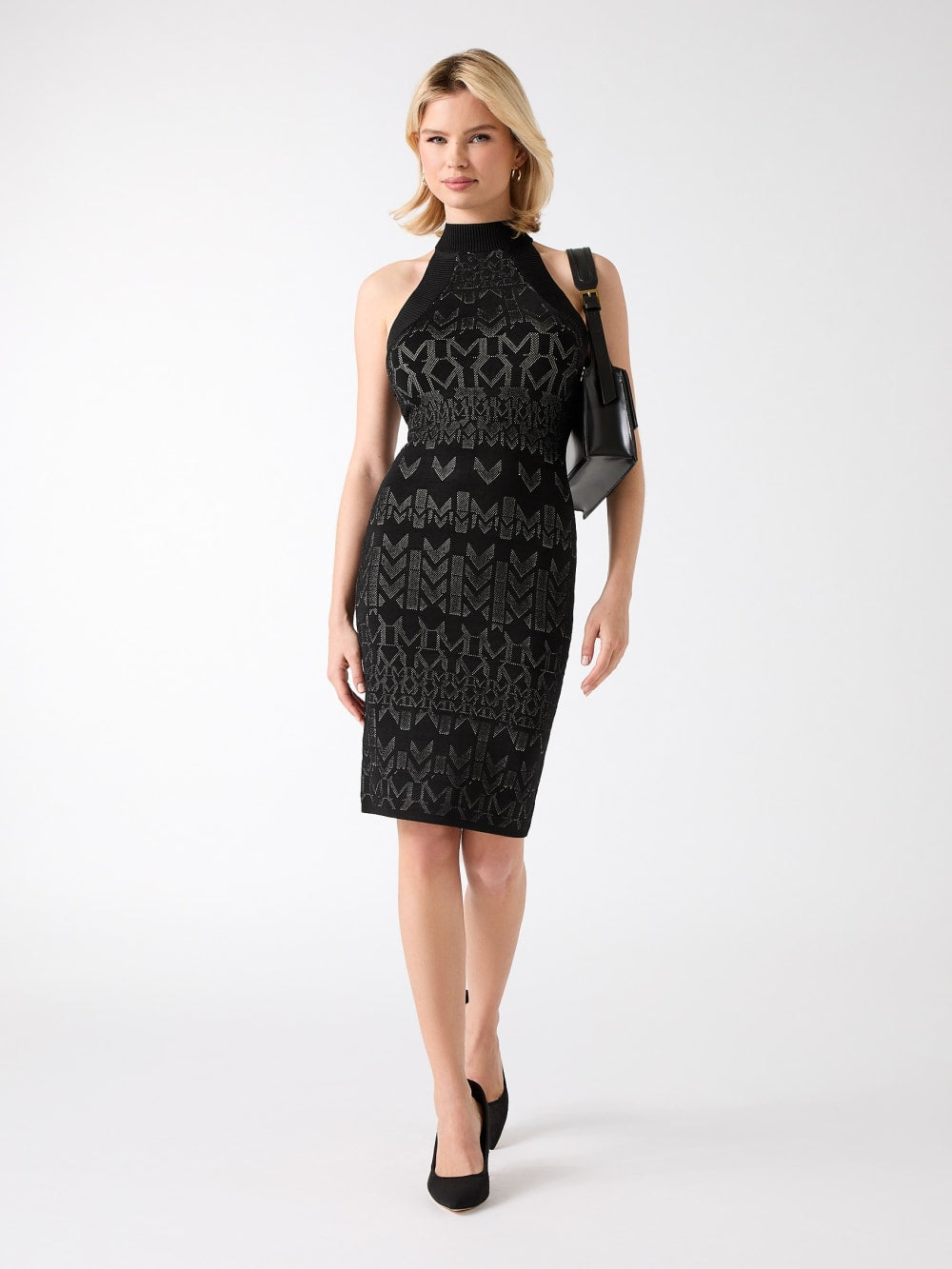 Billie Monogram Sweater Dress