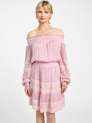 Audrey Off-the-Shoulder Mini Dress