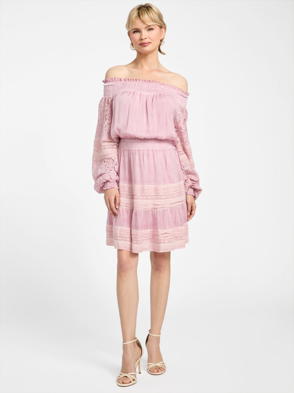 Audrey Off-the-Shoulder Mini Dress