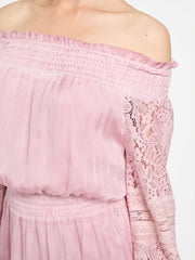Audrey Off-the-Shoulder Mini Dress