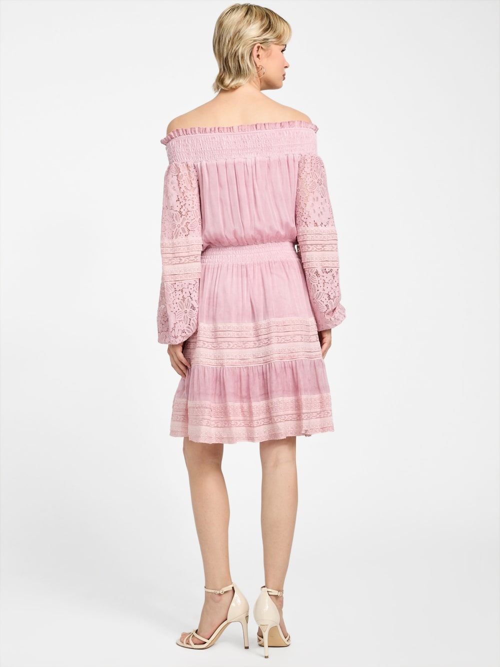 Audrey Off-the-Shoulder Mini Dress