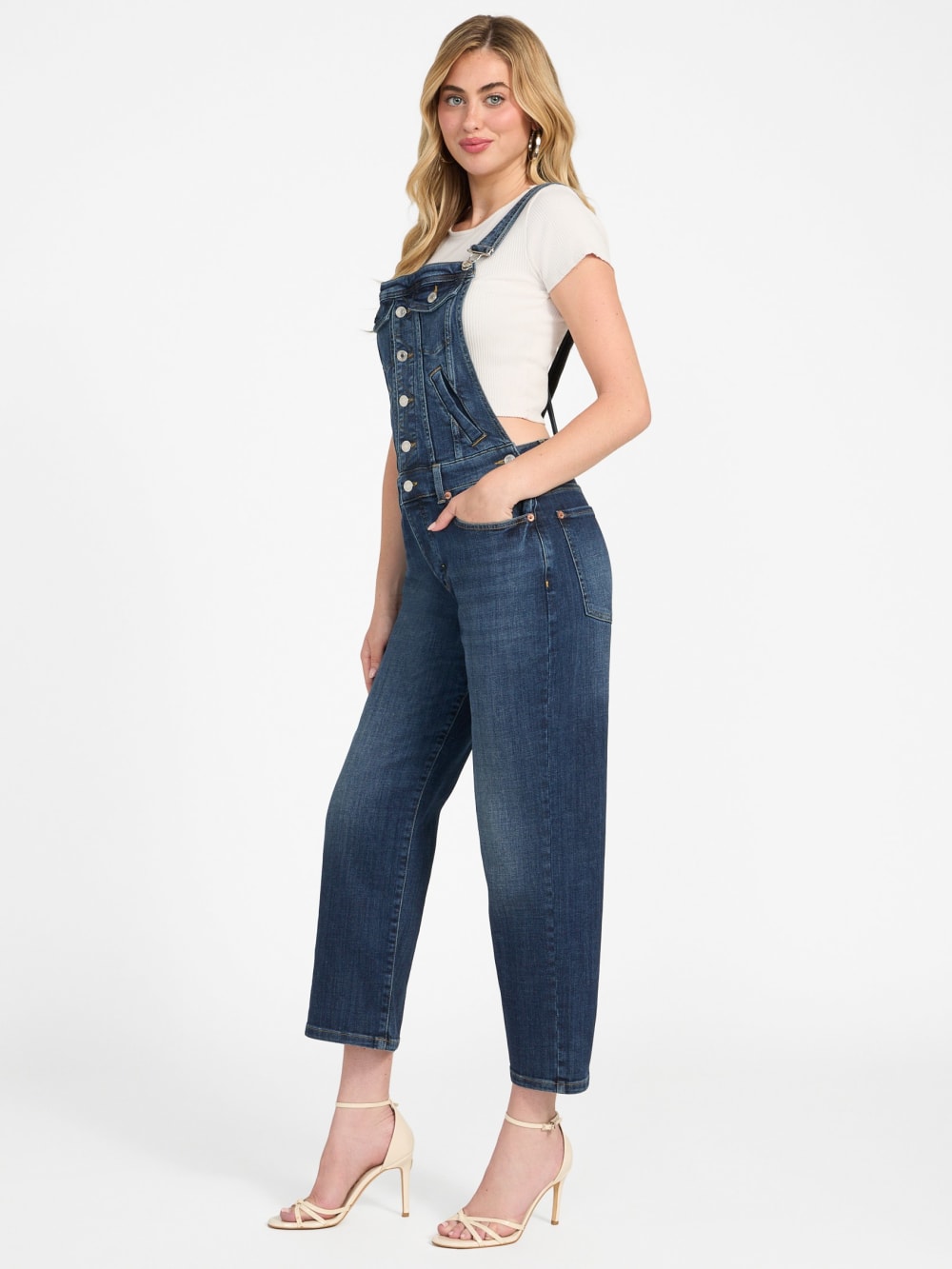 Leisure Denim Overall Jumpsuit