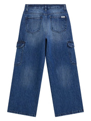 Oversized Cargo Jeans (7-16)