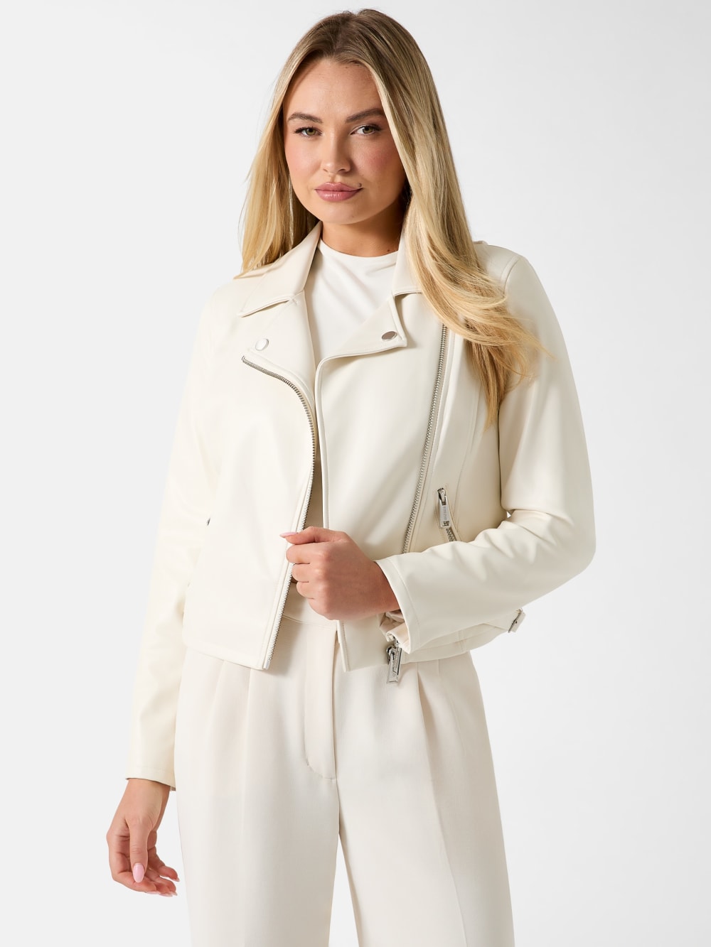 Miko Faux-Leather Moto Jacket