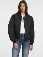Nylon Bomber Jacket