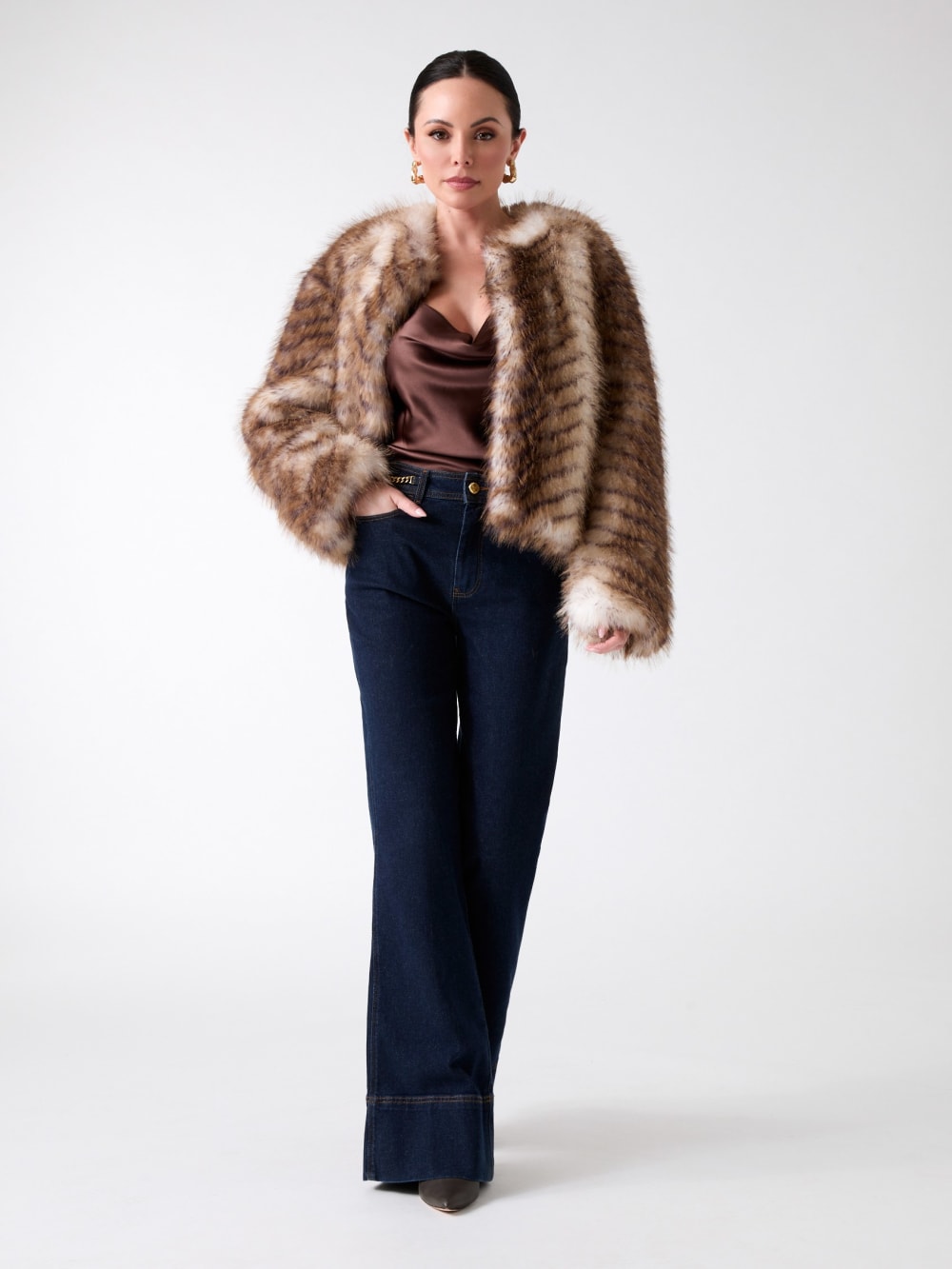 Nerissa Faux-Fur Jacket