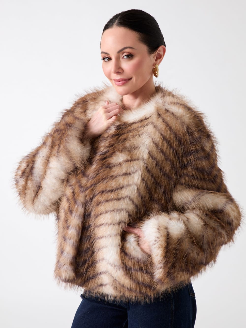 Nerissa Faux-Fur Jacket