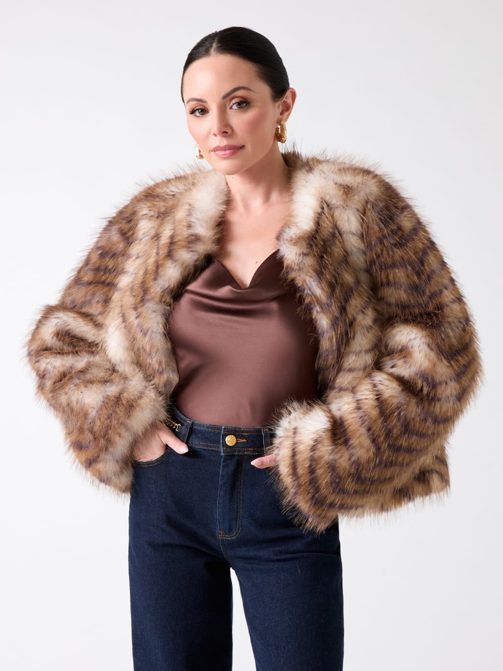 Nerissa Faux-Fur Jacket