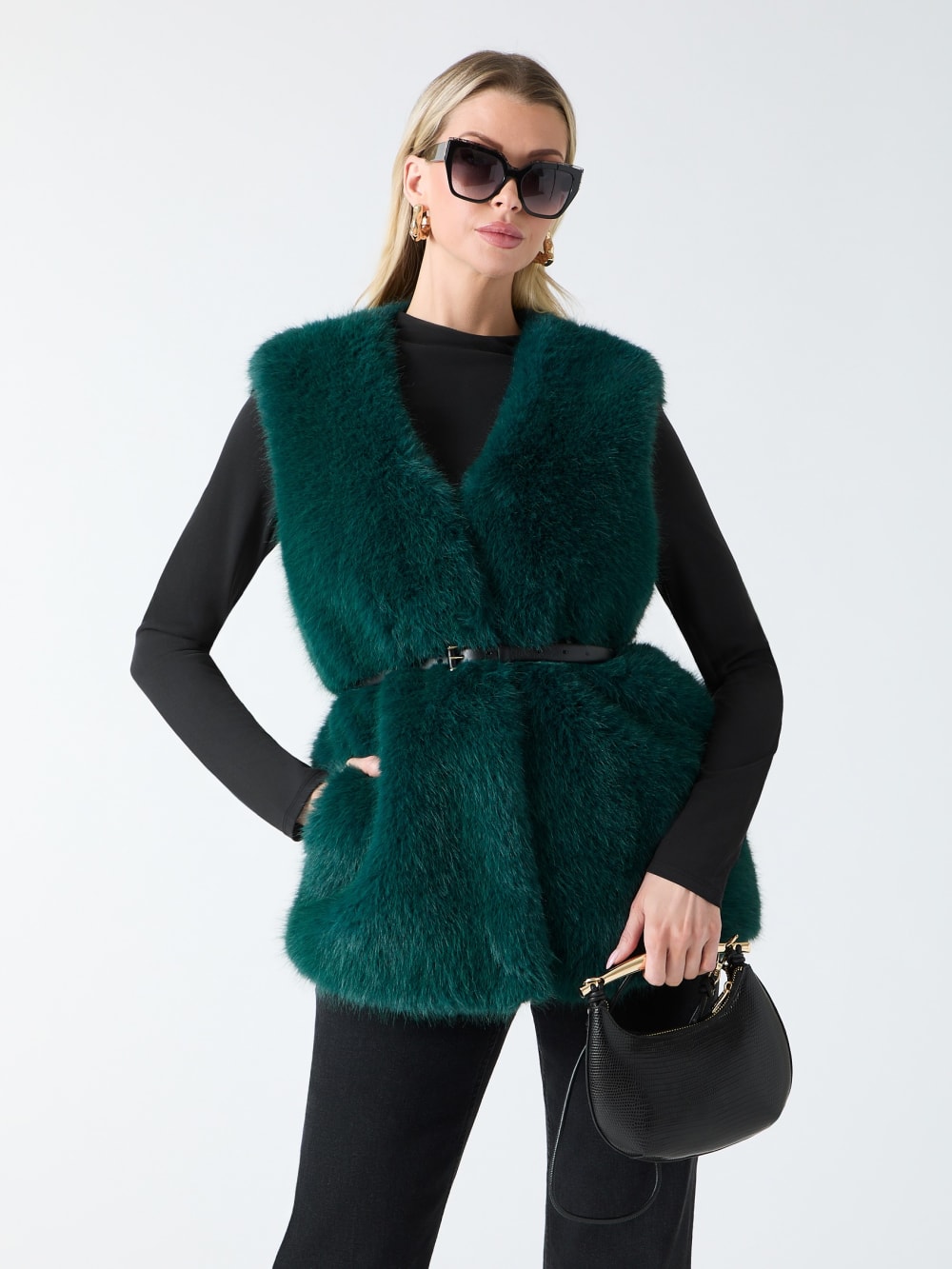 Chloe Faux-Fur Vest