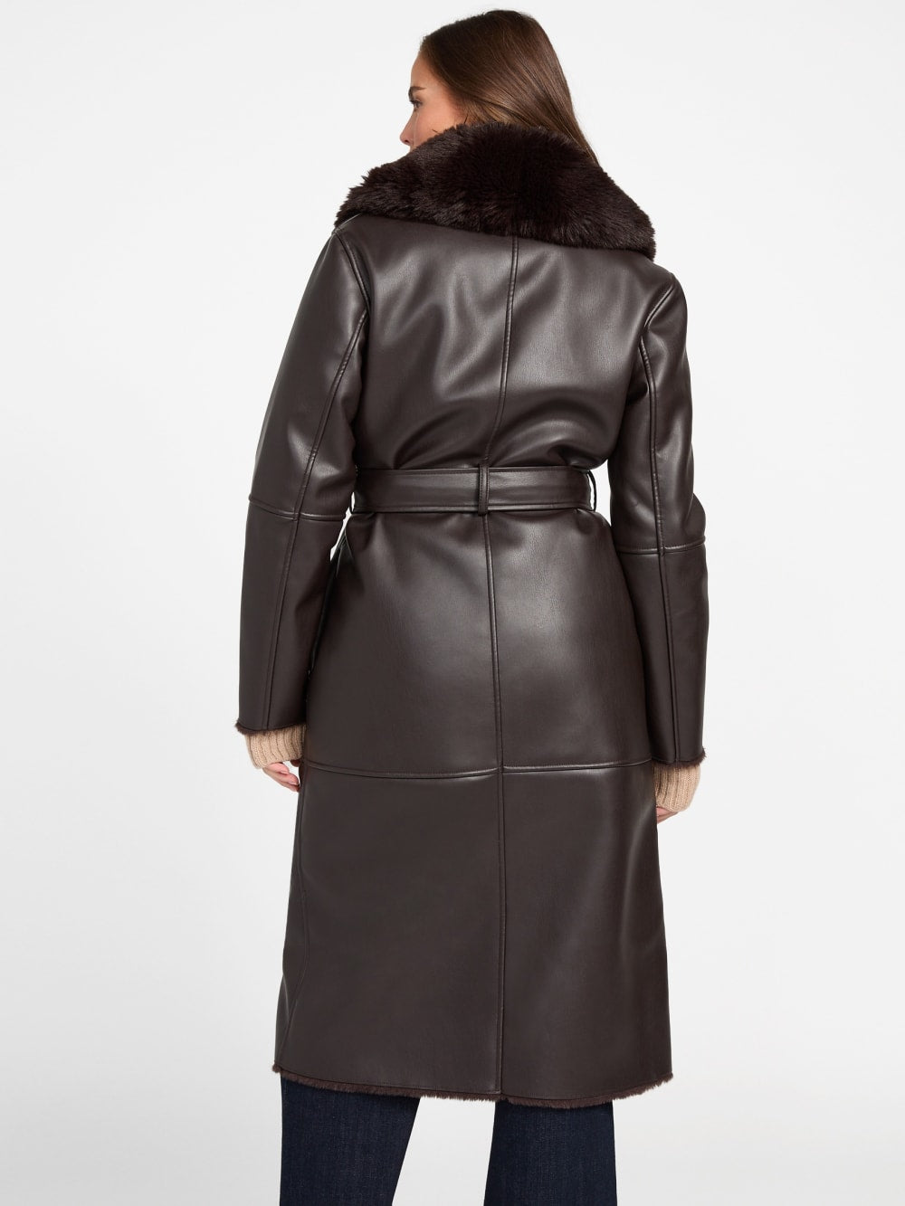 Zoey Faux-Leather Coat