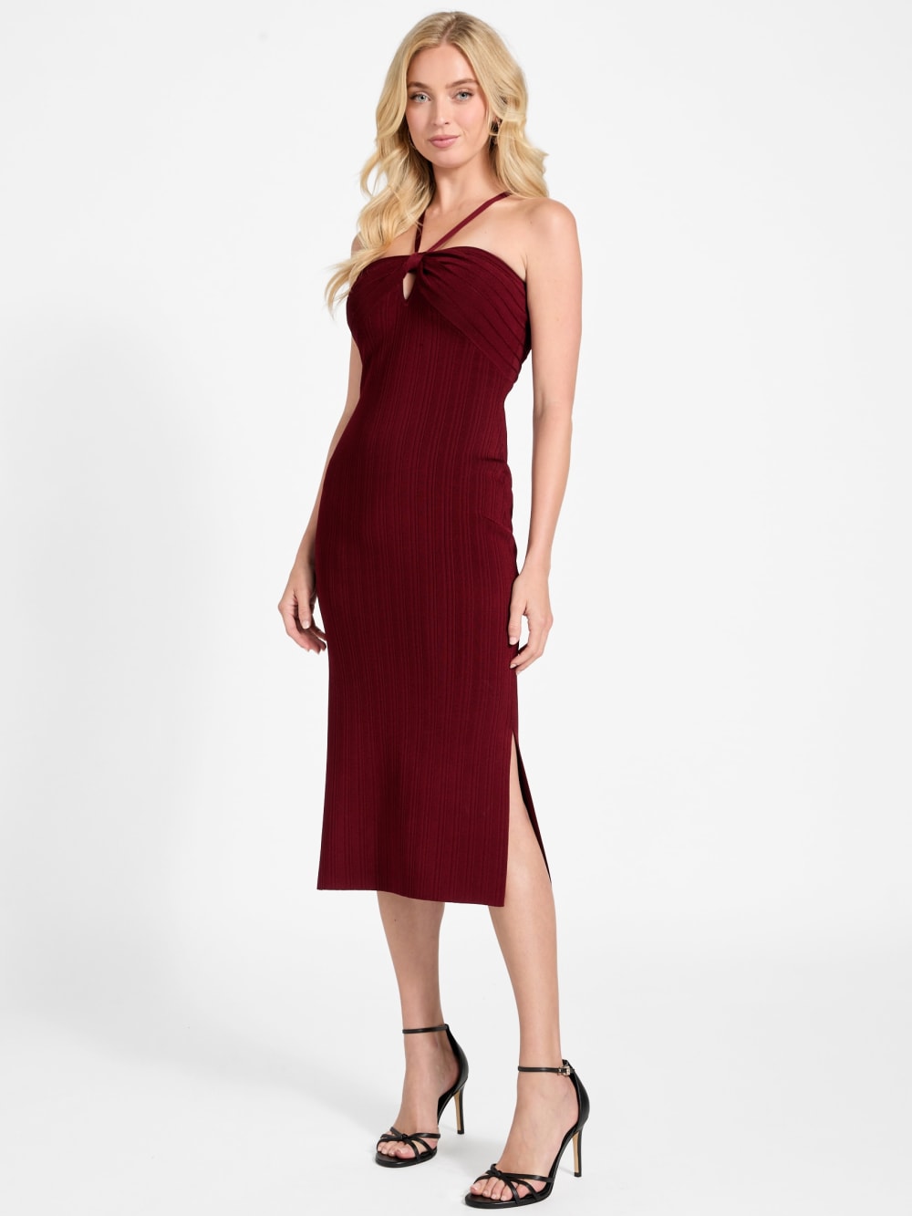 Sofie Keyhole Sweater Dress