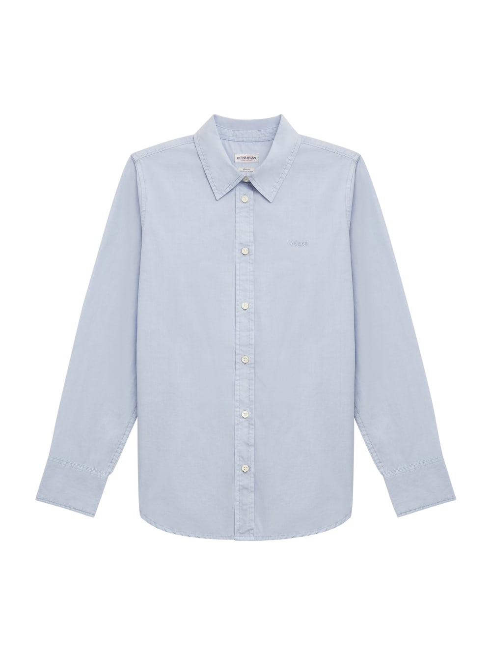 Oversized Long-Sleeve Pocket Shirt
