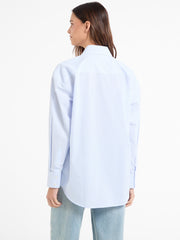 Striped Color-Block Shirt