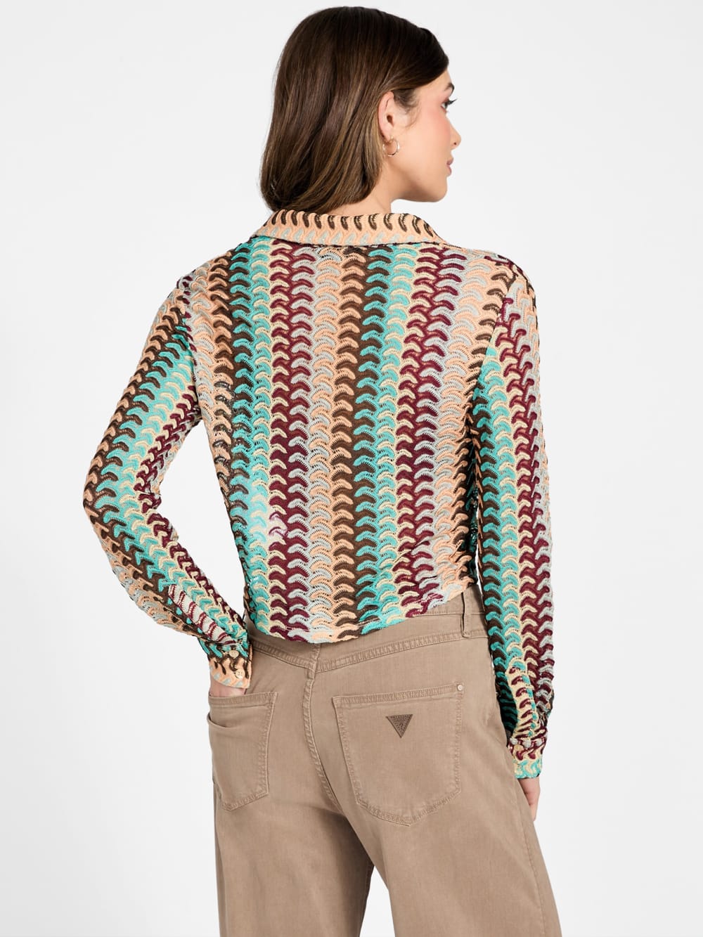 Izzy Striped Knit Shirt