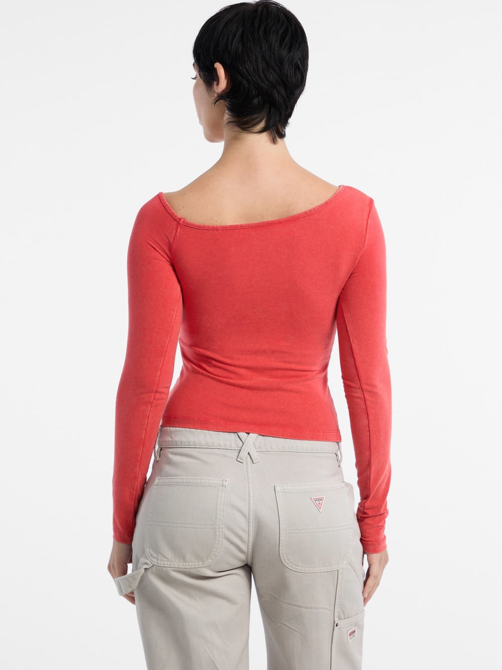 GUESS Originals Off-the-Shoulder Tee