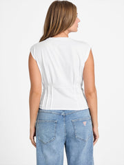 Eco Nautical or Nice Corset Tee